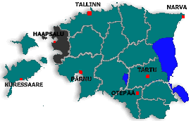 Läänemaa kaart