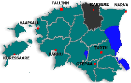 Lääne-Virumaa kaart