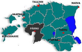 Pärnu kaart