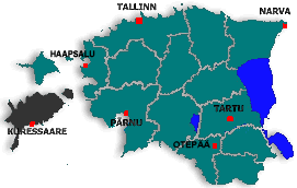 Saaremaa kaart