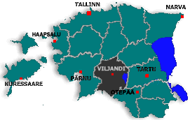Viljandimaa kaart